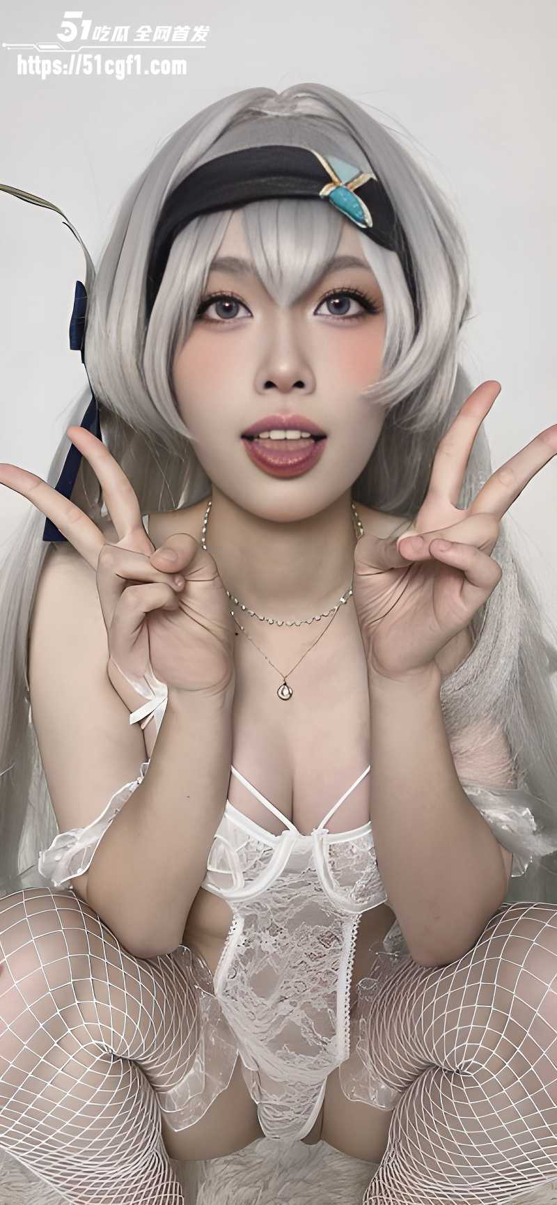 网黄 DreamlikeUwU cos崩铁道流萤4