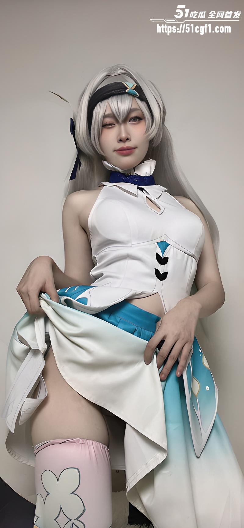 网黄 DreamlikeUwU cos崩铁道流萤1