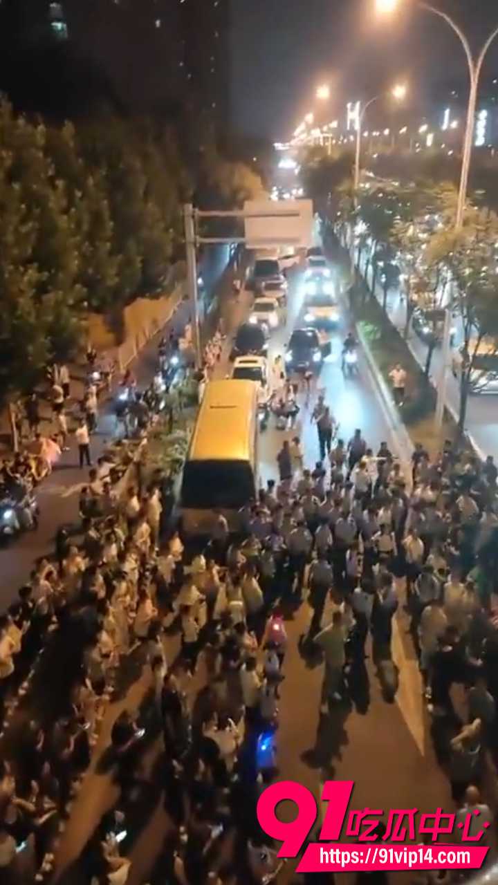 居民聚集堵路游行抗议4