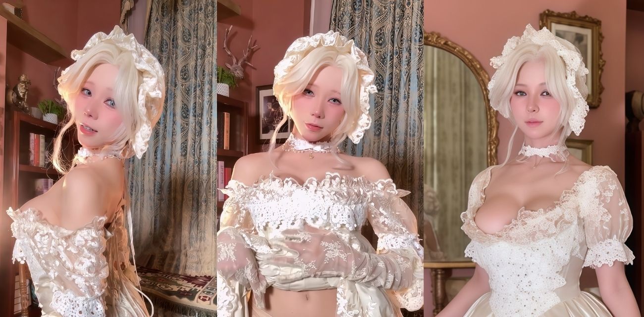 高人气福利姬 咬一口兔娘 私拍福利 娇嫩美躯雪白透亮 妖娆姿态犹如仙女下凡！