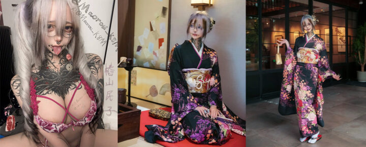 地雷系福利姬椿山民子订书机挑战穿刺视频流出