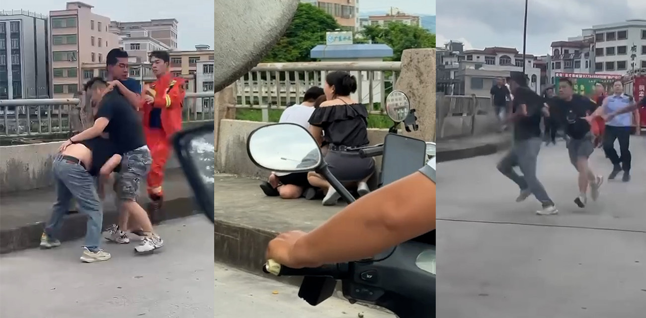 这家人太倒霉 生6女才得1子 看跳河八卦儿子被搅拌车碾压 家属狂打司机！