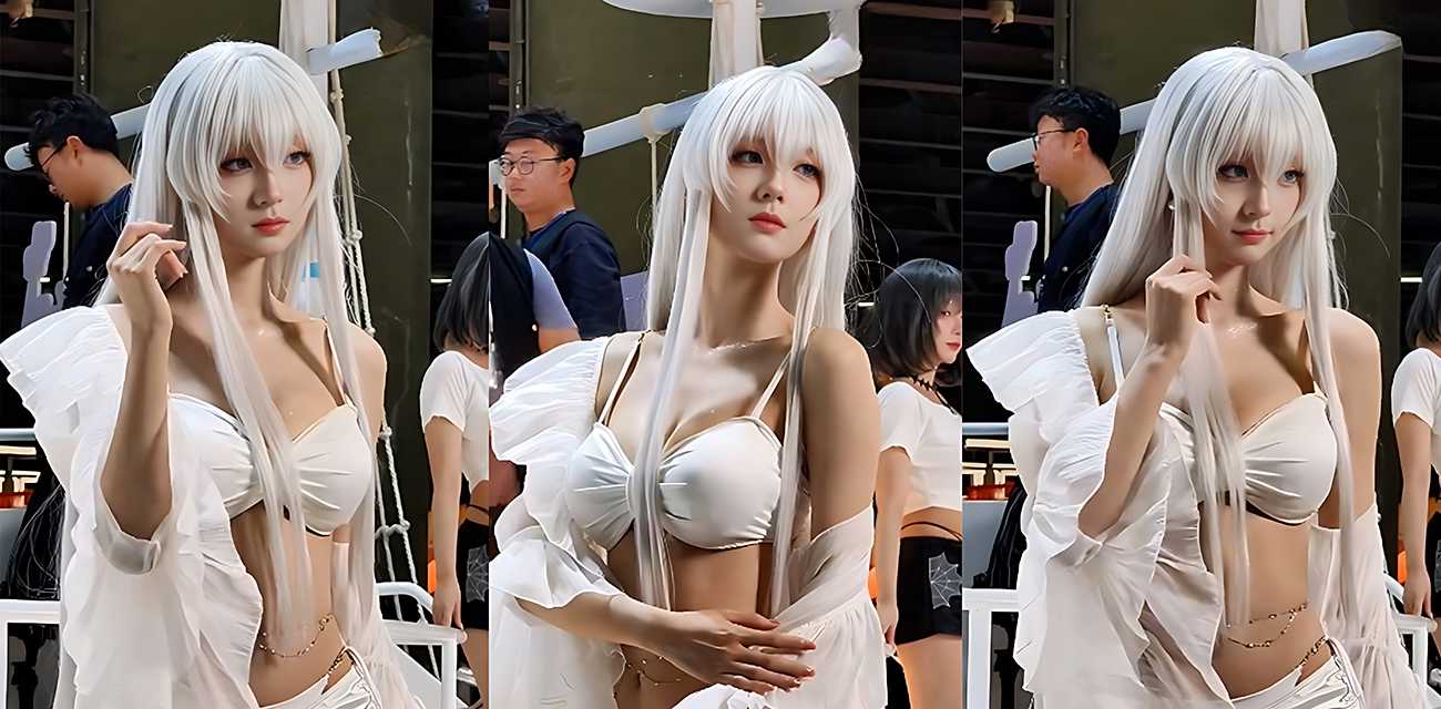 2026广州萤火虫漫展超级大瓜 大胸萝莉穿制服阳台被猛操 春宫激战全程曝光