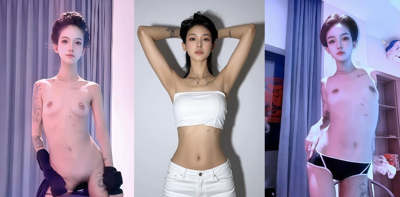 抖音网红 七七大魔 大尺度私拍 情趣骚身三点全露 翘臀美乳让人欲望爆棚！ - 网红主播