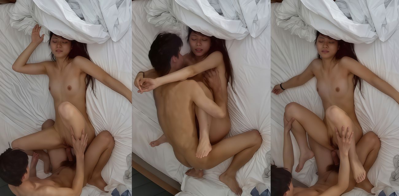 酒店偷拍清纯校花被男友操到床垫移位 骑乘位疯狂扭腰猛摇 表情迷离欲仙欲死！